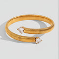 Textured Heart Bracelet