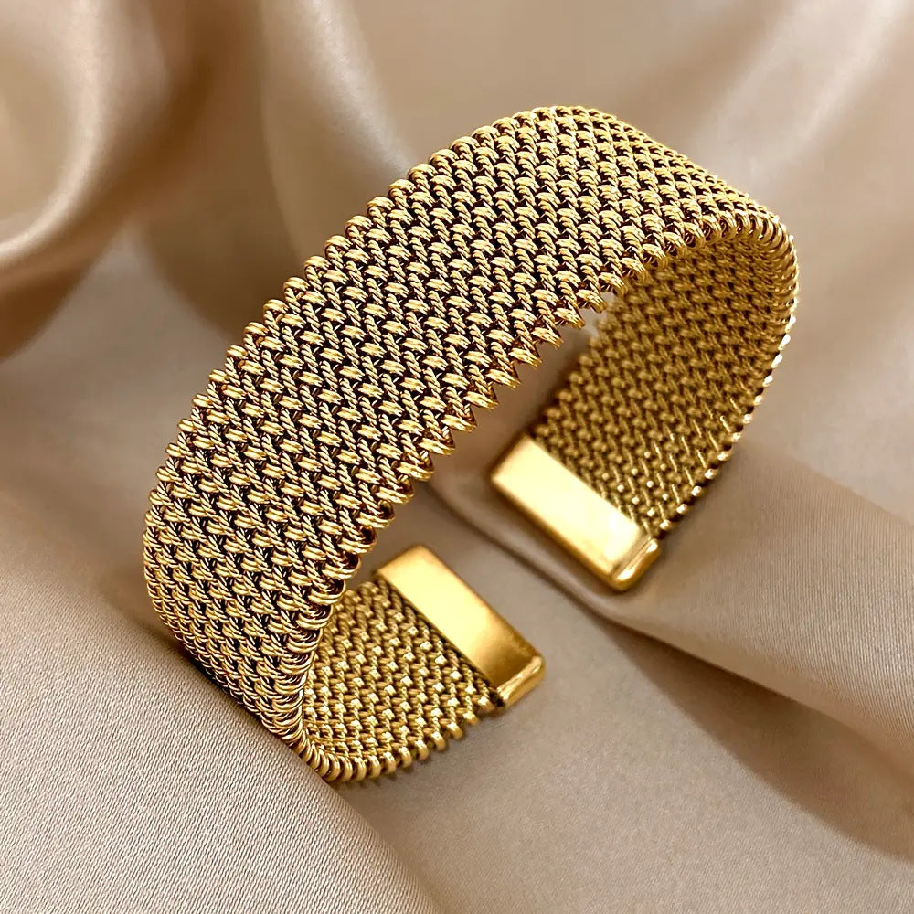 The Milano Stainless Steel Cuff
